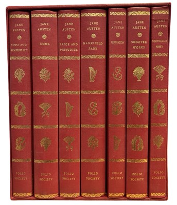 Lot 307 - FOLIO SOCIETY: JANE AUSTEN BOXED SET