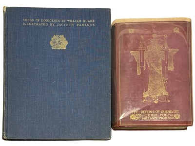 Lot 256 - WILLIAM MORRIS: 2 Titles: THE DEFENCE OF...