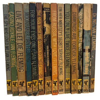 Lot 43 - A collection of IAN FLEMING: BOND paperback...