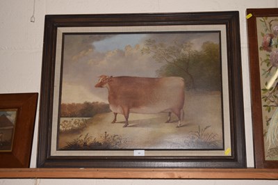 Lot 30 - Reproduction print on board of a naive study...