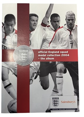 Lot 214 - A 2004 Official England Squad commmorative...