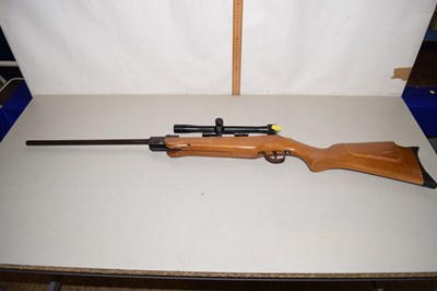 Lot 60 - A Webley & Scott Hawk air rifle with scope