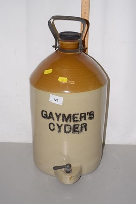 Lot 125 - A Gaymers Cyder flagon