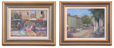 Lot 465 - Geoffrey Burrows (1934-2023), "Chatting in the...