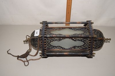 Lot 148 - A metal lantern