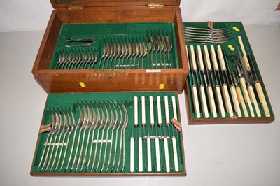 Lot 157 - A canteen of Walker & Hall cutlery
