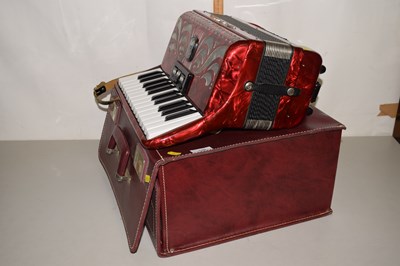 Lot 190 - Vintage Galotta piano accordion