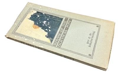 Lot 1086 - ELIZABETH BARRETT BROWNING: RHYME OF THE...