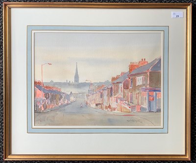 Lot 23 - Ron Thorne F.R.S.A. (British, 20th century),...