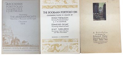 Lot 1109 - THE BOOKMAN PORTFOLIOS: 3 volumes: 1914 - HUGH...
