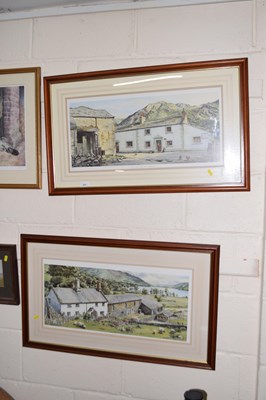 Lot 221 - Graham Carver coloured print Croft Farm,...