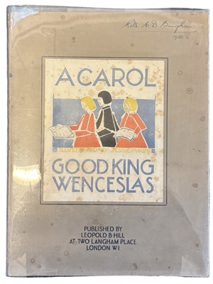 Lot 1107 - JESSIE M KING [Illus]: A CAROL - GOOD KING...
