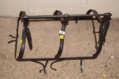 Lot 282 - A hanging pot rack