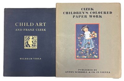 Lot 134 - FRANZ CICEK: 2 Titles: CHILDREN'S COLOURED...