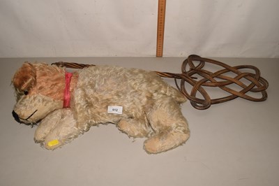 Lot 512 - A pyjama case formed as a dog and a vintage...