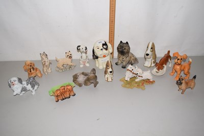 Lot 523 - A collection of various model dogs to include...