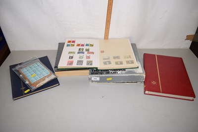 Lot 535 - A group of various stamp albums to include...