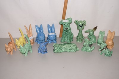 Lot 545 - A collection of Sylvac model dogs, rabbits and...