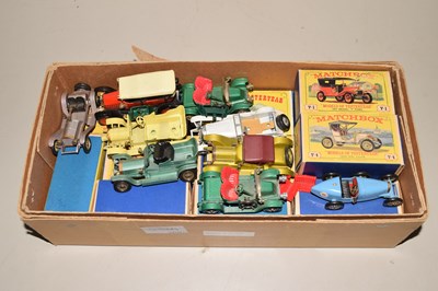 Lot 556A - A collection of Matchbox and other toy vehicles