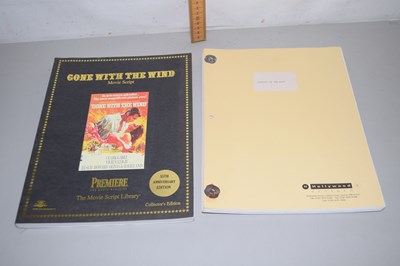 Lot 557 - Two film scripts to include: - SINGIN' IN THE...