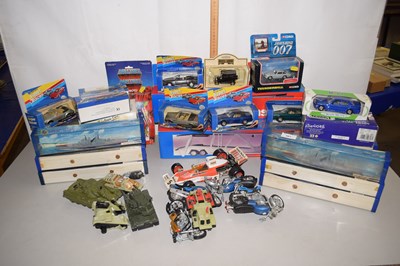 Lot 567 - A collection of various boxed and loose toy...