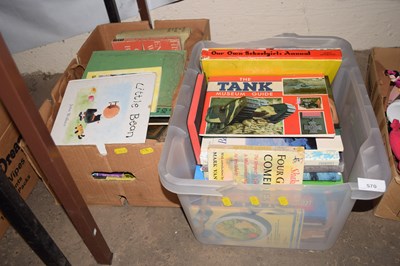 Lot 570 - Two boxes of mixed books