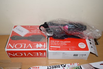 Lot 655 - Two Revlon hairdryers