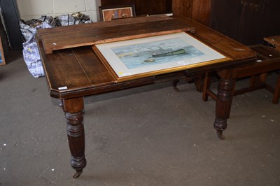 Lot 713 - Late Victorian extending dining table