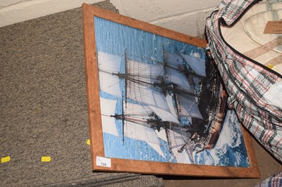 Lot 728 - A group of four large bags of various curtains,...