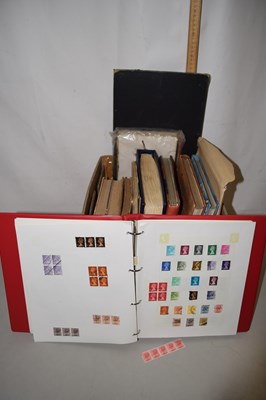Lot 615 - A world stamp collection housed in various albums