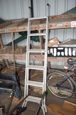 Lot 301 - Metal stepladder