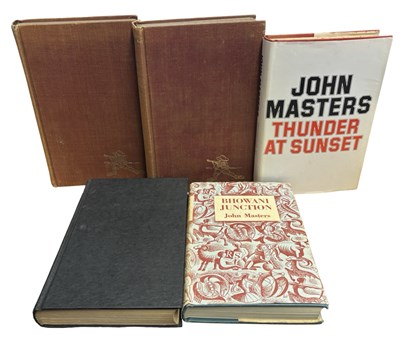 Lot 477 - JOHN MASTERS: 5 Titles: BUGLES AND A TIGER - A...