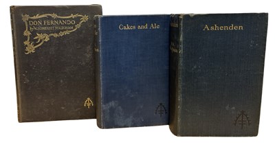 Lot 475 - W S MAUGHAM: 3 Titles: DON FERNANDO, London,...