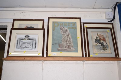 Lot 196 - A collection of five various framed prints to...