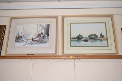 Lot 198 - Sidney F Clarke - Two studies of pheasants in...