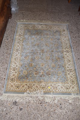 Lot 221 - Modern small machine Isfahan floor rug