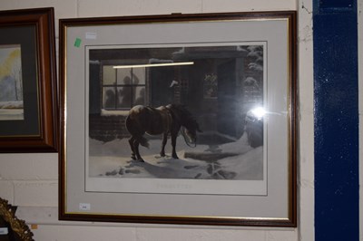Lot 232 - Coloured print Forgotton, framed and glazed