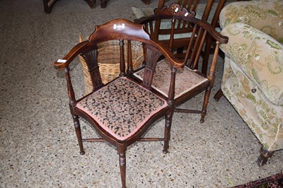 Lot 247 - Two similar Edwarding corner chairs