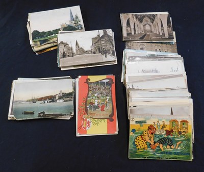 Lot 437 - Packet: 170+ picture postcards, mainly early...