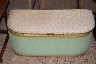 Lot 306 - Vintage Lloyd Loom blanket box
