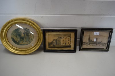 Lot 124 - MIXED LOT COMPRISING BLACK AND WHITE ENGRAVING...