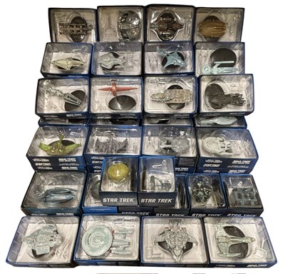 Lot 76 - An extensive collection of Star Trek ship...