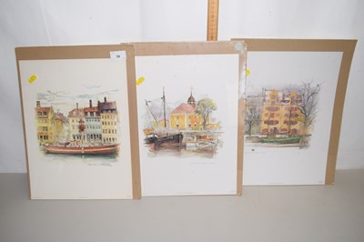 Lot 39 - Three prints of fishing trawlers