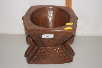 Lot 44 - A vintage oak seed sifter