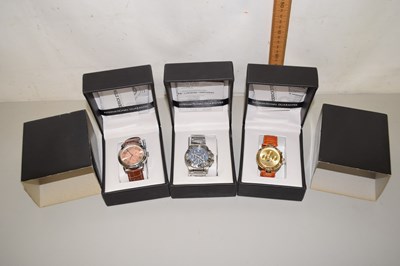 Lot 78 - Three time pieces by Frederick Stein