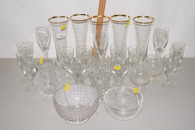 Lot 152 - Mixed Lot: Various drinking glasses