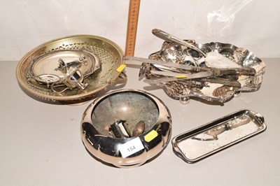 Lot 154 - Mixed Lot: Various silver plated wares to...