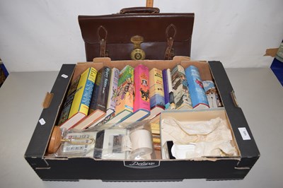 Lot 165 - Box of mixed items to include Enid Blyton and...