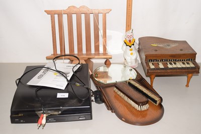 Lot 179 - Mixed Lot: A child's toy piano, bookstand,...