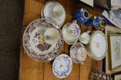 Lot 190 - Group of various 19th Century table wares to...